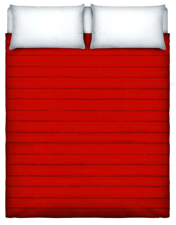 sconto Couette en Satin Polyester 100gr Rouge Différentes Tailles
