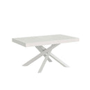 Tavolo Allungabile 200-460x90x77 cm Volantis Bianco Frassino Telaio Bianco 