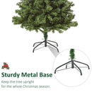 Albero di Natale Artificiale 150 cm 490 Rami 170 LED  Pino Verde