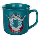 Set 2 Tazze Ø9,2x8,7 cm in Bone China VdE Tivoli 1996 Le cirque tiffany