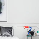 Lampa a morsetto da Interno  E14 in Plastica Multicolore