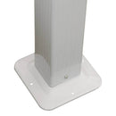 Pergola da Giardino 3x3 m in Alluminio Bianco