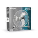 Ventilatore ad Alta Velocità Ø 45 cm 3 Pale 100W in Acciaio Laminato e Alluminio Argento      