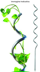 Set 10 Sostegni Tutori a Spirale per Piante Pomodori 200 cm in Acciaio Agrati