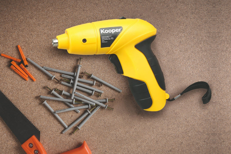 Mini Avvitatore a Batteria 3,6V Kooper Faidatè Giallo