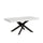 Tavolo Allungabile 180-440x90x77 cm Volantis Bianco Frassino