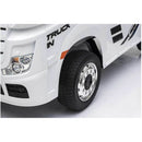 Camion Elettrico Truck per Bambini 12V con Licenza Mercedes Actros Bianco