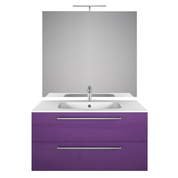 online Meuble de salle de bain suspendu Samoa 10 Lillac Lilla TFT