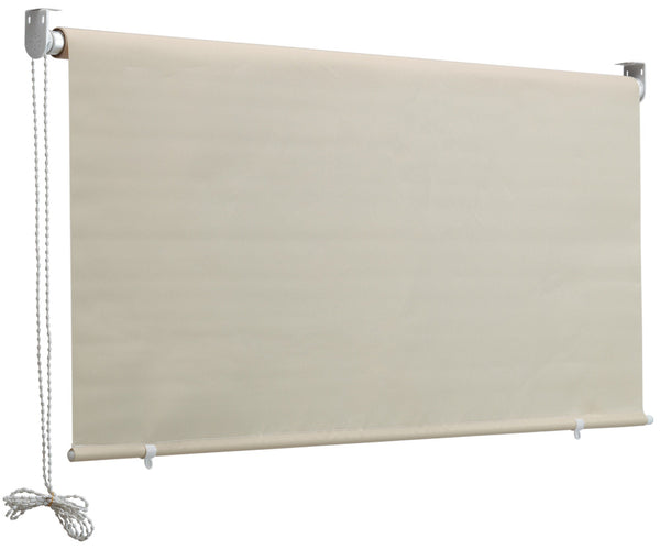 Auvent Roll-Up en Polyester Fadi Beige Différentes Tailles prezzo