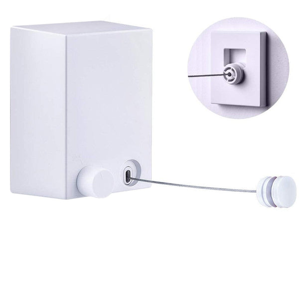 prezzo Corde à linge extensible jusqu'à 4m en acier inoxydable