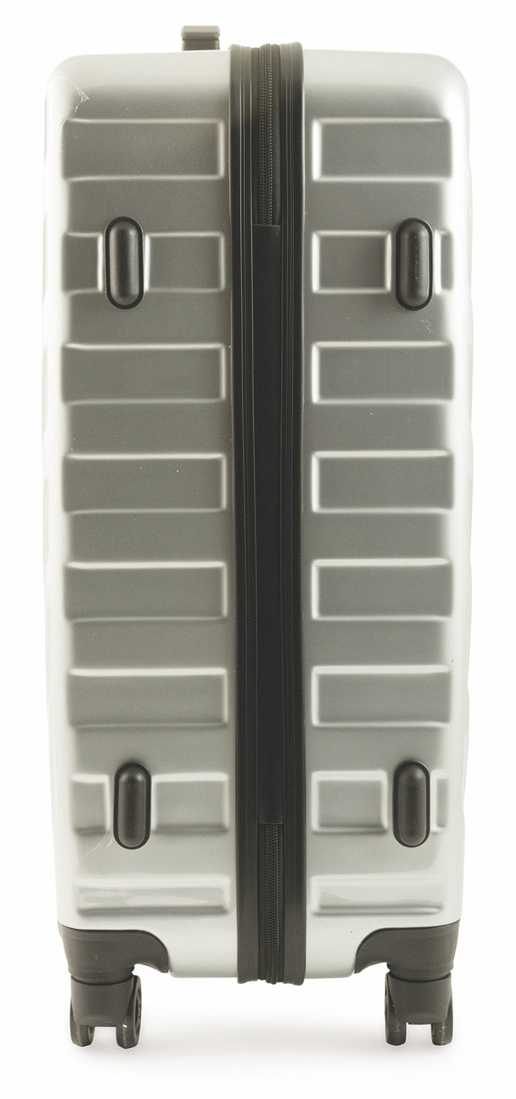 Trolley Valigia Bagaglio a Mano Rigida in Policarbonato 4 Ruote TSA Soriani Silver