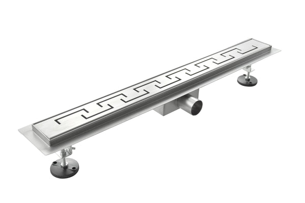 Canal de drainage de sol en spirale en acier inoxydable de différentes tailles online