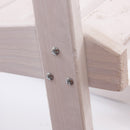 Sedia a Dondolo 58x99xH104 cm in Abete Bianco