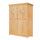 Cabane de Jardin 127,5x50x164 cm en Bois Naturel