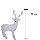 Renna con 200 Led H95 cm in Plastica