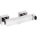 Rubinetto Miscelatore Monocomando Doccia Esterno in Ottone Mariani Polar Cromato