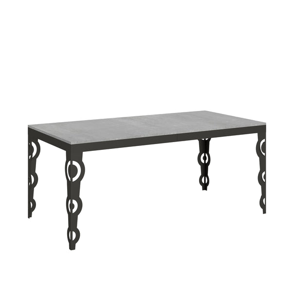 acquista Tavolo Allungabile 180-284x90x80 cm Karamay Evolution Cemento