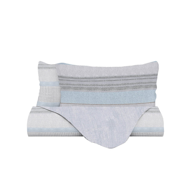 prezzo Housse de couette avec taies d'oreiller imprimées Athena Belen Ice différentes tailles