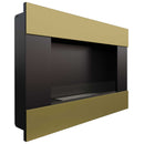 Camino a Bioetanolo da Parete 90x65,2 cm Flig Boston Oro