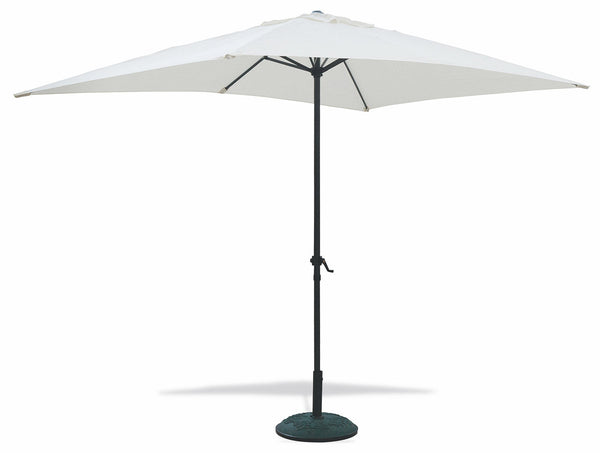 Parasol de jardin rectangulaire 3x2 m mât aluminium Ø38 mm Soriani Ecrù sconto