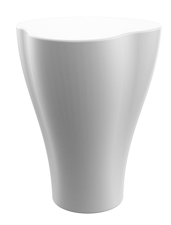 Tabouret de jardin 37x47 cm en résine Arkema Felix Blanc sconto