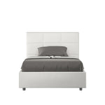 Letto Matrimoniale Mika Bianco Varie Misure