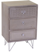 Mobile 3 Cassetti in Legno e MDF Milo