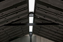 Casetta Box da Giardino 230x413x246 cm Newton Plus 7513/1375 Doppia Opzione Montaggio in Resina Evotech+ Marrone      