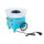 Machine à barbe à papa 450W 30x30x28 cm avec accessoires bleus