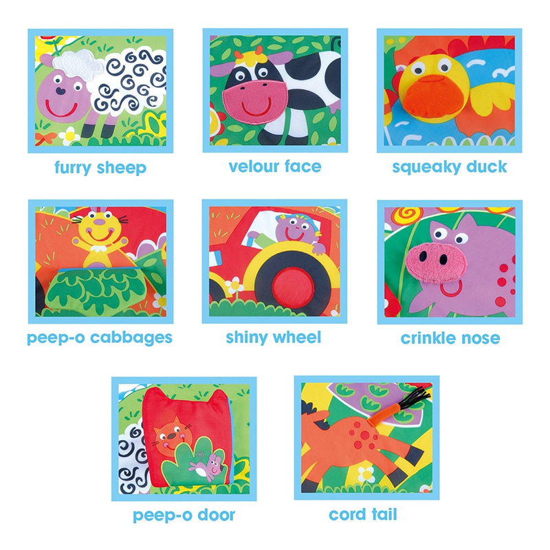 Nido Gioco Anello Triangolare Gonfiabile per Bambini 8 Attività Galt