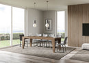 Tavolo Allungabile 140/400x90x77 cm Naxy Premium Noce  