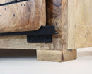 Mobile Wystan 90x45x90 h cm in Legno Marrone