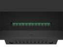 Camino a Vapore Elettrico da Incasso 80x45(64,8)x40 cm Invapo Inside con Ricarica Automatica e LED RGB Nero       