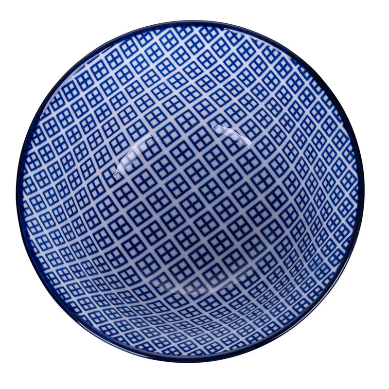 Set 4 Ciotole Ø12x6,3 cm 280 ml in Porcellana VdE Tivoli 1996 Confusion