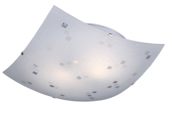 Plafoniera da Interno Attacco E27 in Metallo Bianco sconto