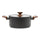 Casserole induction antiadhésive Ø 24cm Silex Elegance Bois Noir