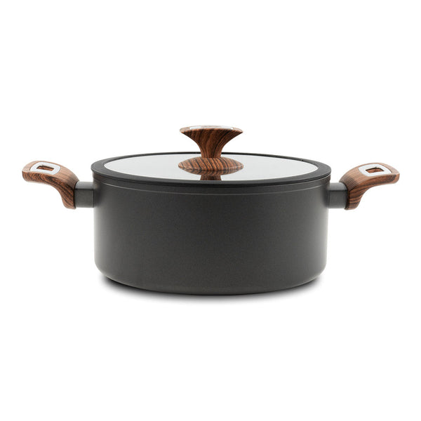 Casserole induction antiadhésive Ø 24cm Silex Elegance Bois Noir online