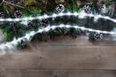 Tubo LED Natalizio Bianco 8 Funzioni 147 LED Soriani Varie Misure