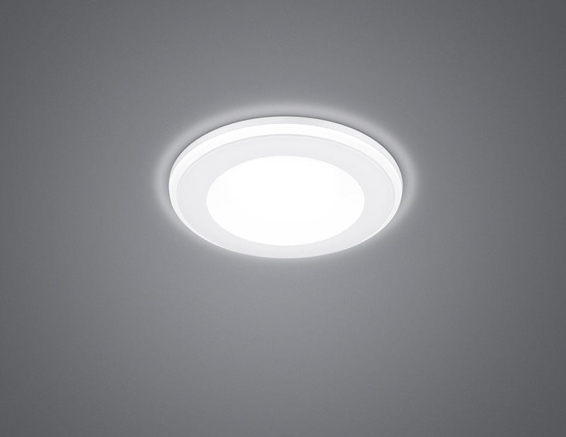 Faretto da Interno a LED in Plastica Bianco Opaco