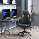 Sedia da Gaming 51x61x108-118 cm in Similpelle Nero