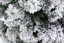 Albero di Natale Artificiale Innevato Verde Varie Misure