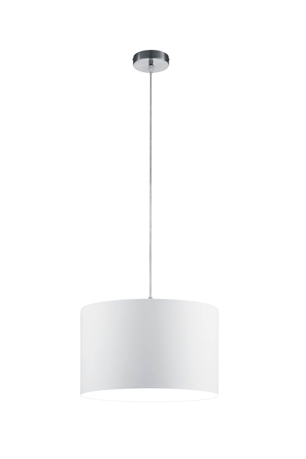 Lampe à suspension d'intérieur E27 en métal nickel mat acquista