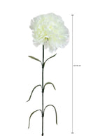 Set 12 Fiori Artificiali di Garofano 59 cm