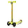 Trottinette télescopique 3 roues Max 70Kg Micro Maxi Deluxe Jaune