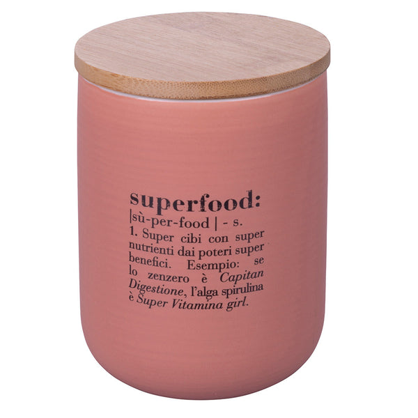 Pot Superfood 750 ml en New Bone China VdE Tivoli 1996 Rose sconto