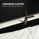 Panca Contenitore Ovale 108x44x43,5 cm con Coperchio Sollevabile in Tessuto Vellutato Crema  