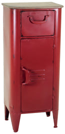 Mobile 1 Anta 1 Cassetto in Metallo Edimburgo Rosso
