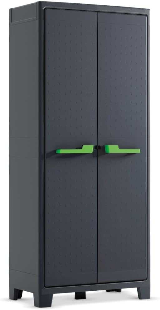 Keter Moby Alto XL Armoire Anthracite 4 Étagères 80x44x182 cm sconto