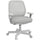 Sedia Poltrona Operativa da Ufficio 55x48x82,5-94,5 cm Tessuto a rete Grigia