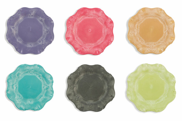 online Lot de 6 sets de table Ø34x2 cm en plastique VdE Tivoli 1996 Hippy Mosaic